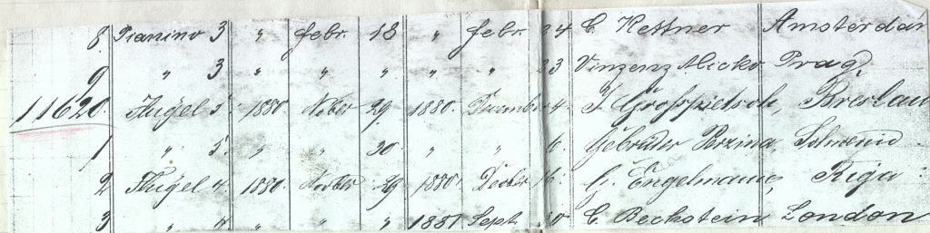 Carl Bechstein Druckstab