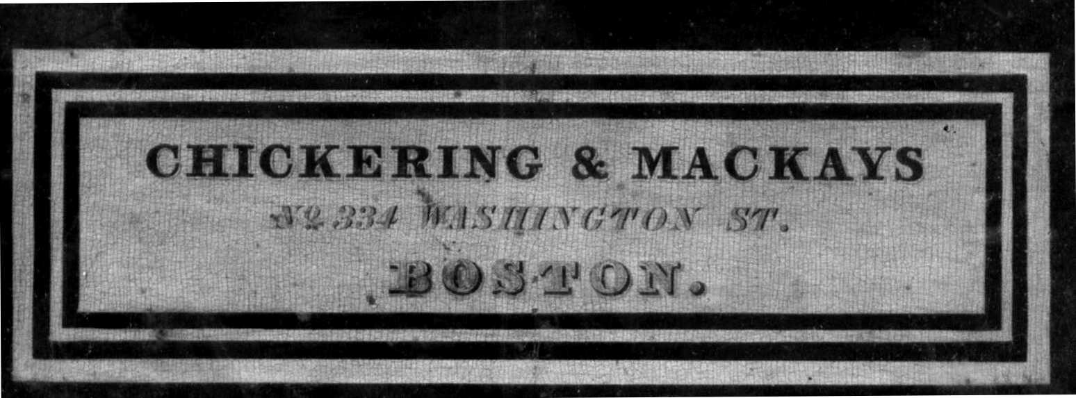 Chickering & Sons Nr. 3858